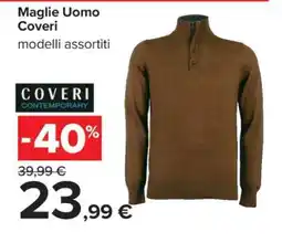Carrefour Maglie Uomo Coveri offerta