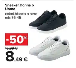 Carrefour Sneaker Donna o Uomo offerta