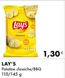 Iper Tosano LAY'S Patatine classiche/BBQ offerta
