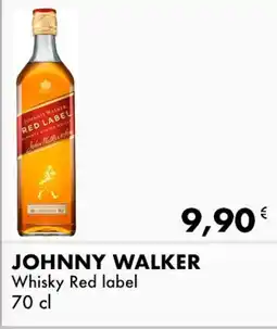 Iper Tosano JOHNNY WALKER Whisky Red label offerta