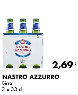 Iper Tosano NASTRO AZZURRO Birra offerta