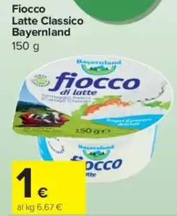 Carrefour Express Fiocco Latte Classico Bayernland offerta