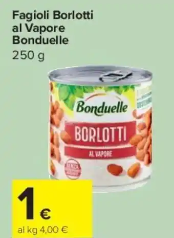 Fagioli Borlotti al Vapore Bonduelle