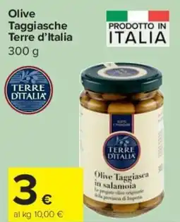 Carrefour Express Olive Taggiasche Terre d'Italia offerta