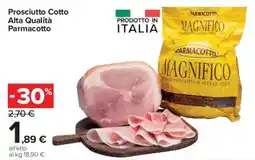 Carrefour Express Prosciutto Cotto Alta Qualità Parmacotto offerta