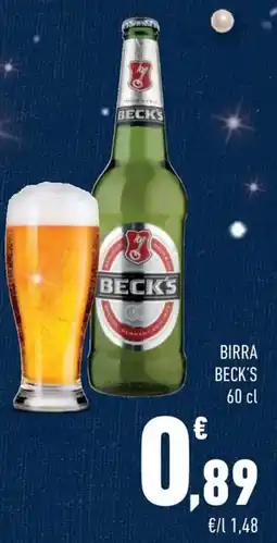 Conad Margherita Birra BECK'S offerta