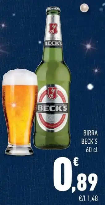 Conad Margherita Birra BECK'S offerta