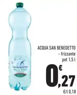 Conad Margherita Acqua SAN BENEDETTO frizzante pet offerta
