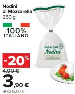 Carrefour Express Nodini di Mozzarella offerta