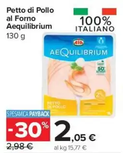 Carrefour Express Petto di Pollo al Forno Aequilibrium offerta