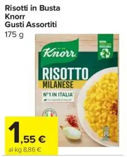 Carrefour Express Risotti in Busta Knorr offerta