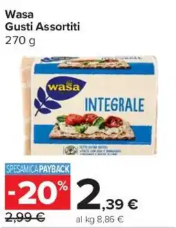 Carrefour Express Wasa offerta