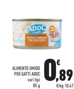 Conad Margherita Alimento umido per gatti ADOC vari tipi offerta