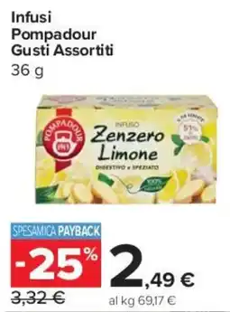Carrefour Express Infusi Pompadour offerta