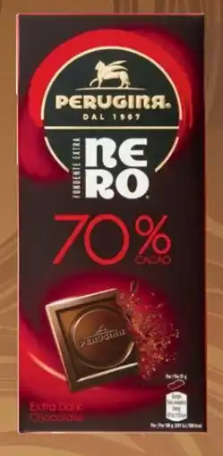 Carrefour Express Tavoletta Nero Fondente 70% Perugina offerta