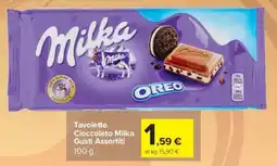 Carrefour Express Tavolette Cioccolato Milka offerta