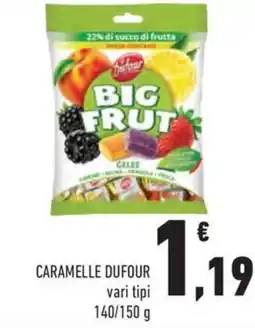 Conad Margherita CARAMELLE DUFOUR vari tipi offerta