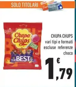 Conad Margherita CHUPA CHUPS vari tipi e formati escluse referenze choco offerta