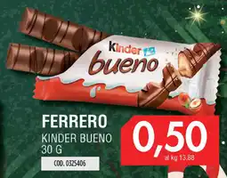 Carico Cash & Carry Ferrero kinder bueno offerta