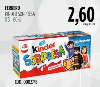 Ferrero kinder sorpresa