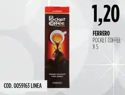 Carico Cash & Carry Ferrero pocket coffee offerta