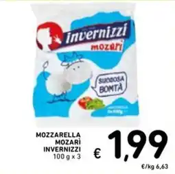 Spazio Conad Mozzarella mozarì INVERNIZZI offerta