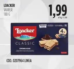 Carico Cash & Carry Loacker wafer offerta