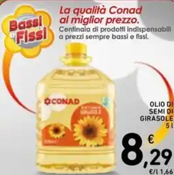 Spazio Conad Olio di semi di girasole offerta