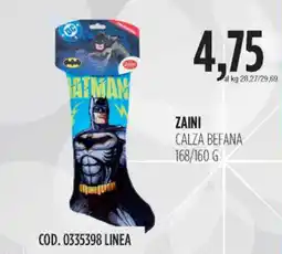 Carico Cash & Carry Zaini calza befana offerta