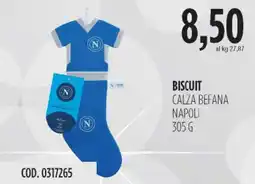 Carico Cash & Carry Biscuit calza befana napoli offerta
