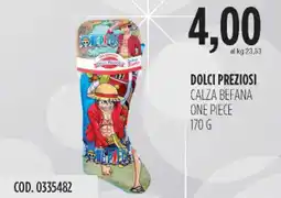 Carico Cash & Carry Dolci preziosi calza befana one piece offerta