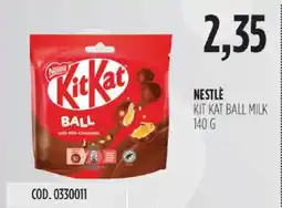 Carico Cash & Carry Nestlè kit kat ball milk offerta