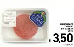 Spazio Conad Hamburger italiano BIG CAESAR offerta