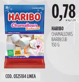 Carico Cash & Carry Haribo chamallows barbecue offerta