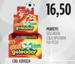 Carico Cash & Carry Perfetti goleador cola xplosion offerta