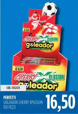 Carico Cash & Carry Perfetti goleador cherry xplosion offerta