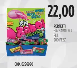 Carico Cash & Carry Perfetti big babol full fill offerta
