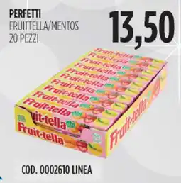 Carico Cash & Carry Perfetti fruittella/mentos offerta