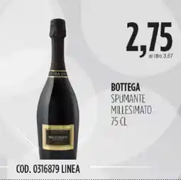 Carico Cash & Carry Bottega spumante millesimato offerta