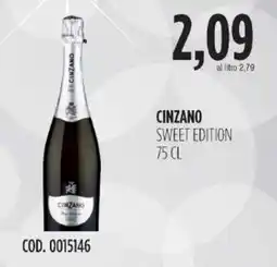 Carico Cash & Carry Cinzano sweet edition offerta