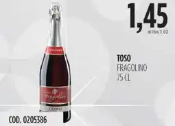 Carico Cash & Carry Toso fragolino offerta