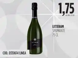 Carico Cash & Carry Litteram spumante offerta