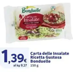 Sigma Carta delle insalate ricetta gustosa BONDUELLE offerta