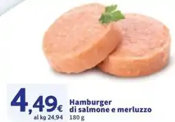 Sigma Hamburger di salmone e merluzzo offerta