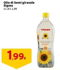 Sigma Olio di Semi girasole Sigma offerta