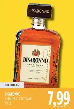 Carico Cash & Carry Disaronno amaretto originale offerta