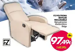 Franzy's Fz poltrona matilde reclinabile offerta