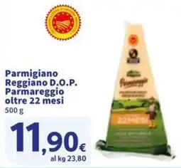 Sigma Parmigiano Reggiano D.O.P. Parmareggio oltre 22 mesi offerta