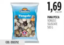 Carico Cash & Carry Pana pesca vongole sgusciate offerta