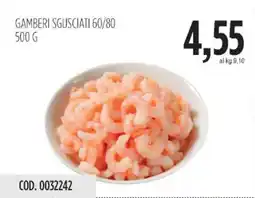 Carico Cash & Carry Gamberi sgusciati 60/80 offerta